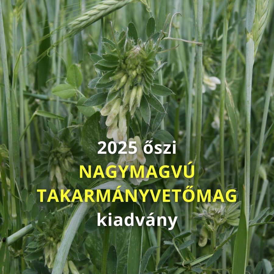 2025 őszi nagymagvú takarmányvetőmag árlista